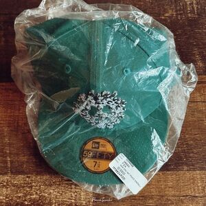 Denim Tears New Era Peace Fitted Hat • Emerald Green • 2023